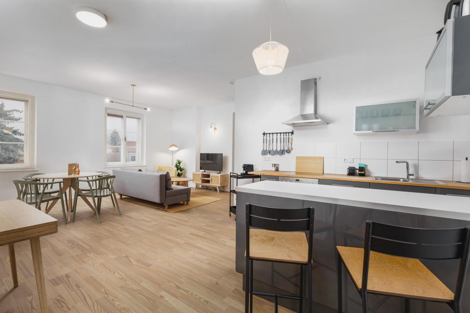בראונאו אם אין Design-Apartments In Der Braunauer Altstadt מראה חיצוני תמונה